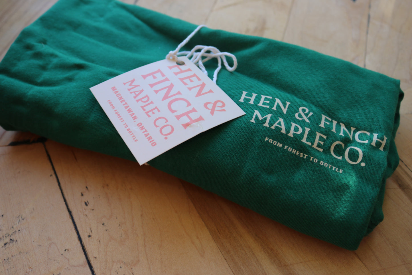 Hen & Finch Maple Co T-Shirt (Green)